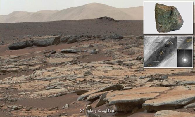 بررسی امكان حیات در یك دهانه در مریخ