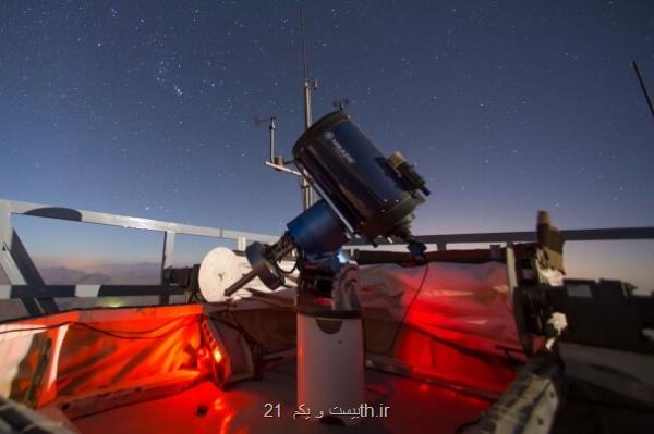 ثبت تصویر دو جرم آسمانی توسط تلسکوپ ملی
