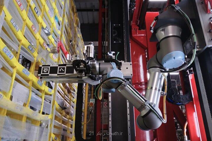 روباتی با حس لامسه در آمازون مشغول به کار می شود