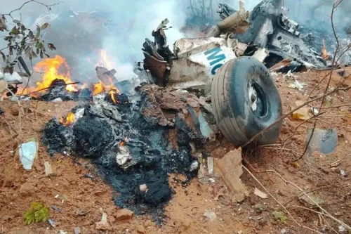 20 کشته در حادثه سقوط هواپیمای نظامی ترکیه در گرجستان