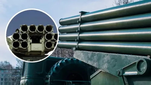 سامانه پرتاب چندگانه موشکی روسیه به نمایش درآمد