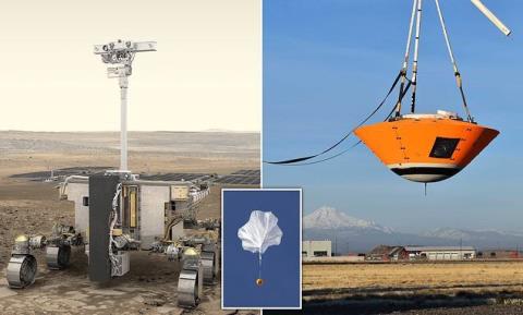 آزمایش چتر نجات مریخ نورد روزالیند فرانكلین با موفقیت انجام شد