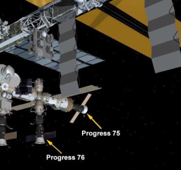 اتصال ۴ فضاپیما به ایستگاه فضایی بین المللی