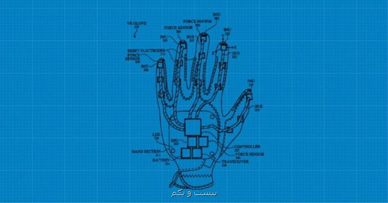 اختراع جدید اپل یك دستكش واقعیت مجازی است